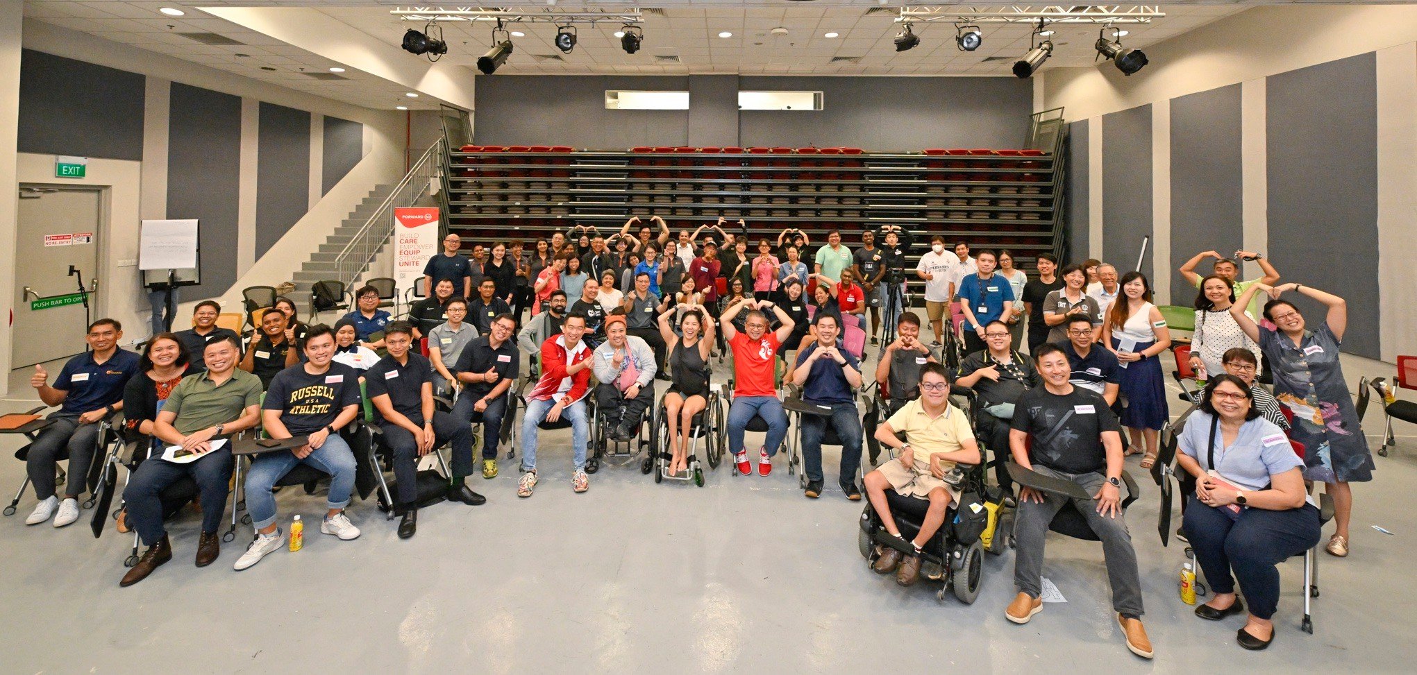 Group photo of participants at DSMP Focus Group Discussions with SPS Eric Chua