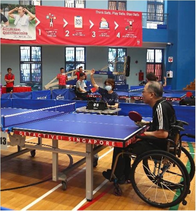 adaptive table tennis adaptive table tennis